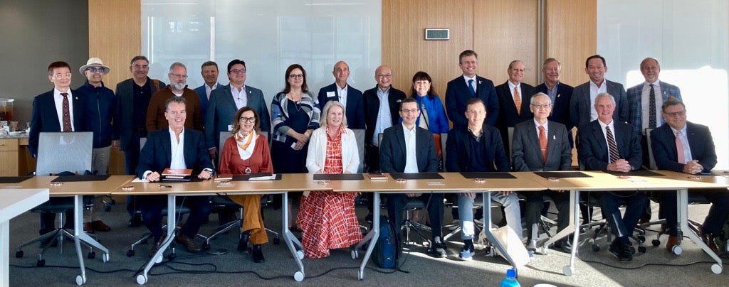 Members of the International Board of Advisors gather on campus and around the world to explore, develop and support UT’s global education, research and engagement efforts.