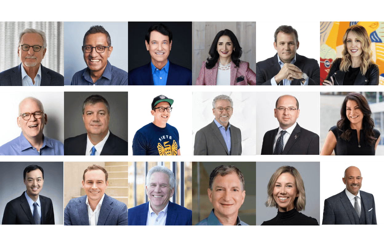 Grid of profile picture for 2025 President’s Austin Innovation Board Members