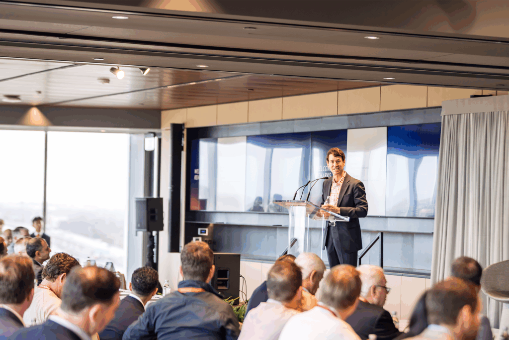 Jim Breyer speaks at the 2025 Innovation Summit