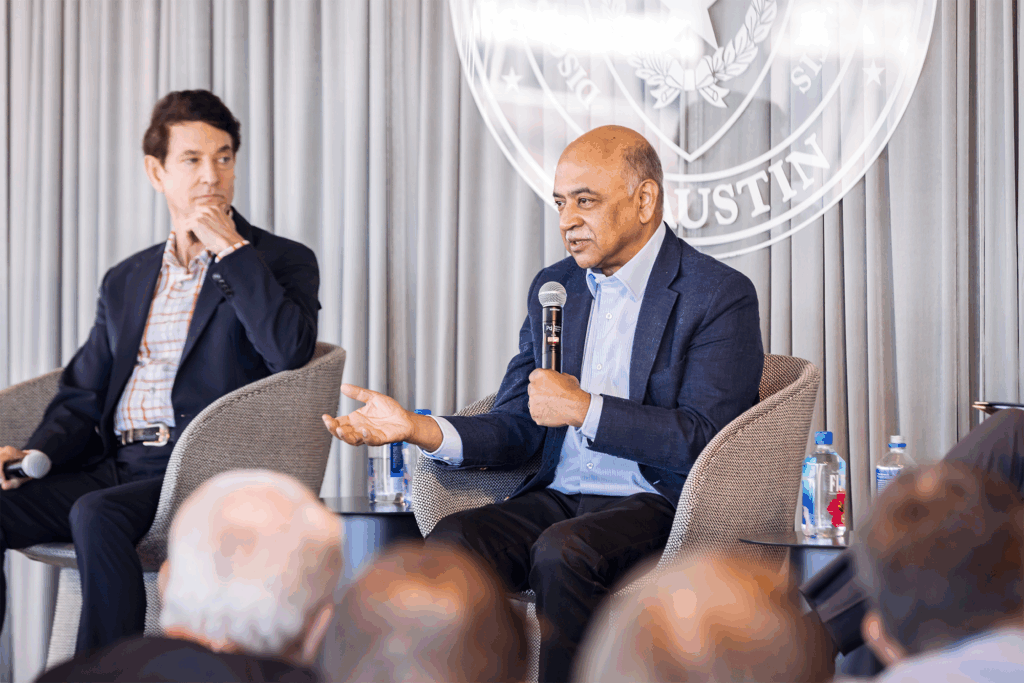Panelists speak at the 2025 Innovation Summit