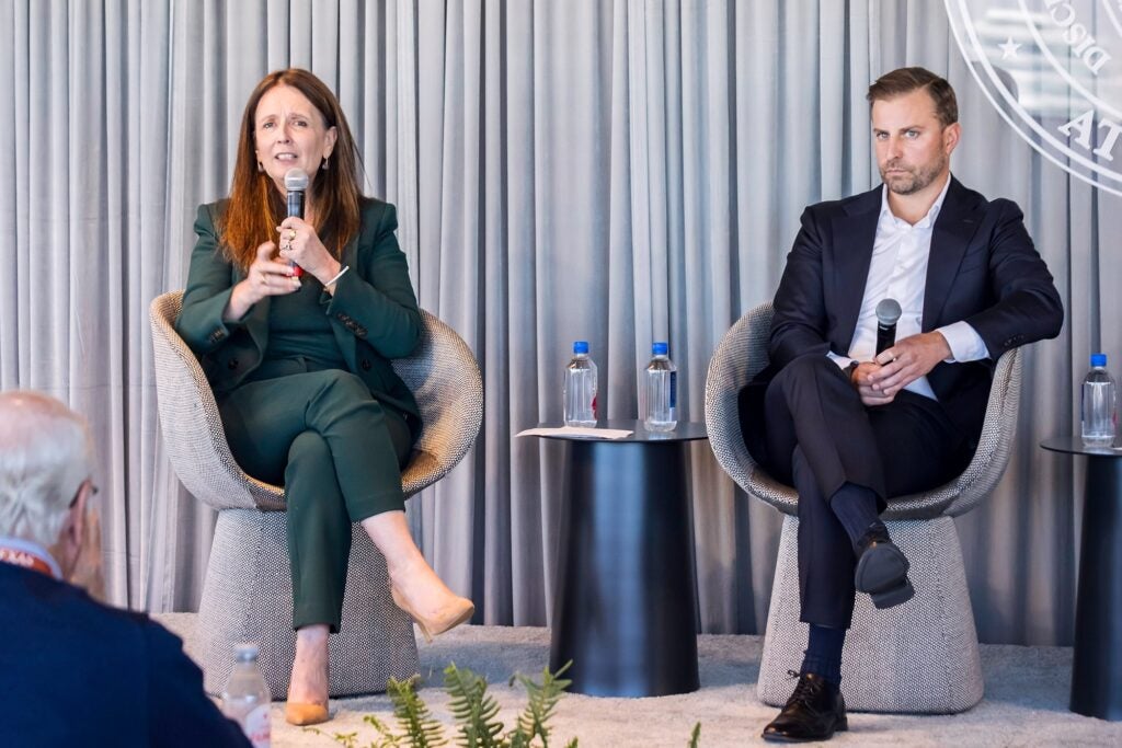 Panelists speak at the 2025 Innovation Summit