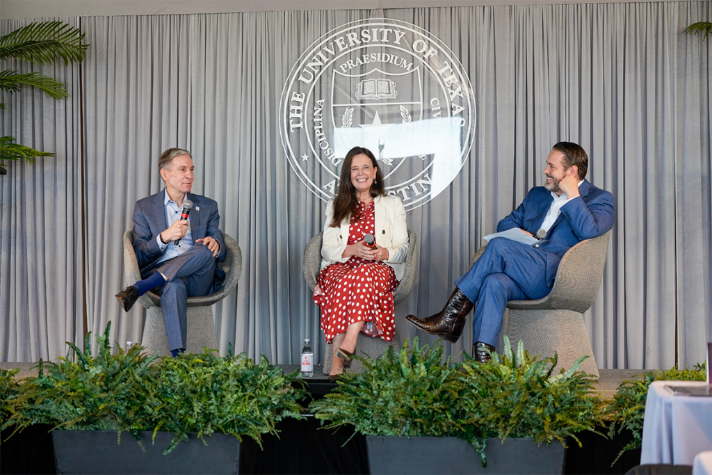 Panelists speak at the 4th Annual Life Science & Healthcare Innovation Summit in Austin, Texas.